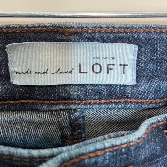 Ann‎ Taylor The Loft skinny jeans Sz 0/25 - Picture 6 of 9